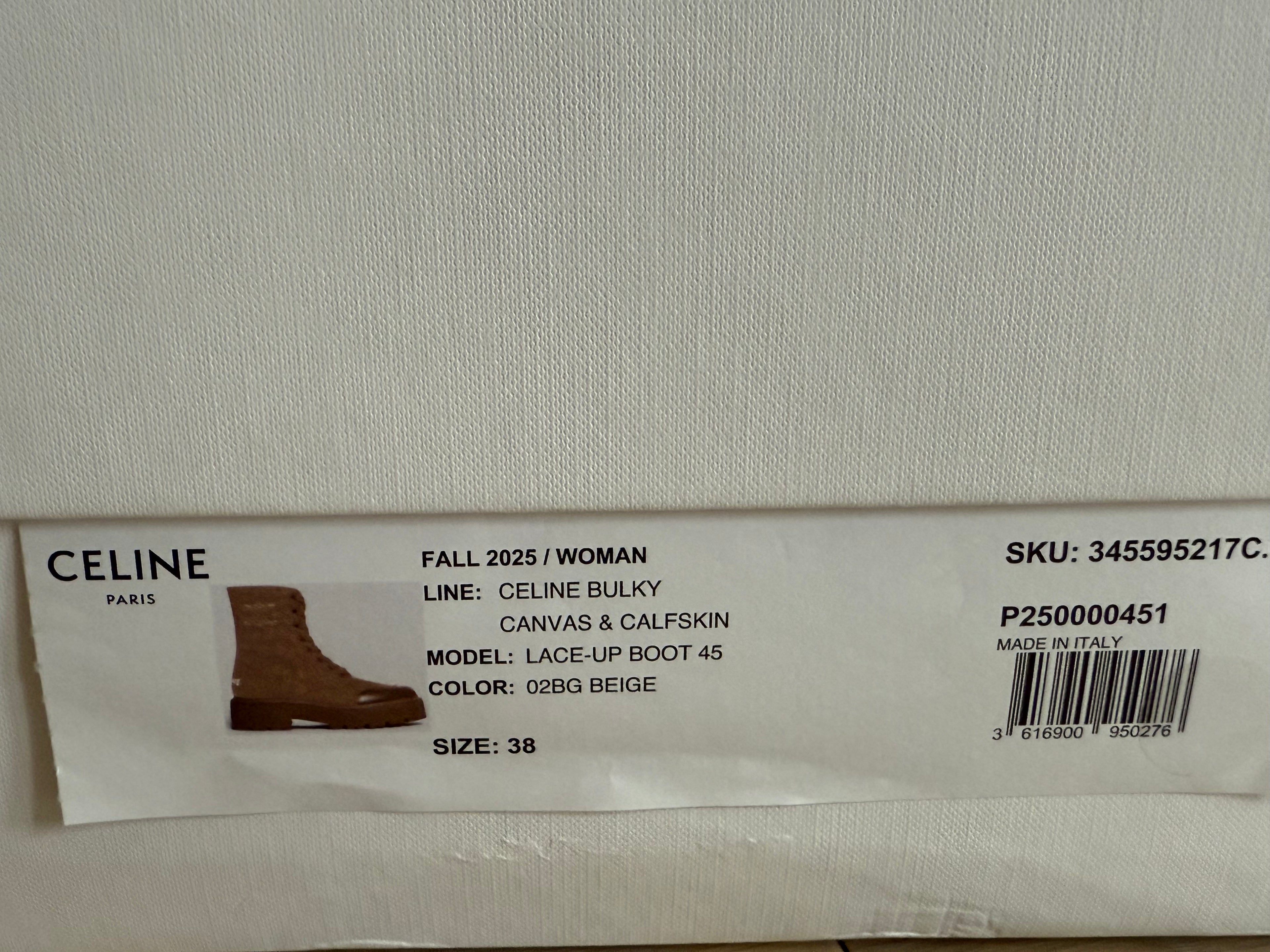 Celine Chunky Boots